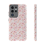 Cute Floral Tough Samsung Galaxy Phone Case for Kids & Teens
