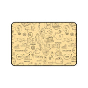 Motivational Desk Mat for Entrepreneurs - Business Ideas & Planning Design