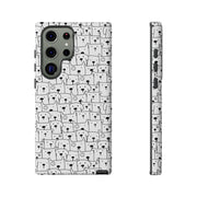 Cute Dog Pattern Samsung Galaxy Phone Case - Tough Cases for Pet Lovers