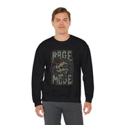 Rage Mode Unisex Heavy Blend Sweatshirt - Edgy Graphic Crewneck for Casual Vibes