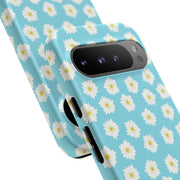 Daisy Floral Tough Phone Case - Durable Protection for Your Device