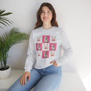 Spring Bunny Crewneck Sweatshirt | Cute Pastel Design for Easter & Everyday Comfort