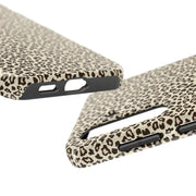 Leopard Print Tough Phone Case - Stylish & Durable Protection