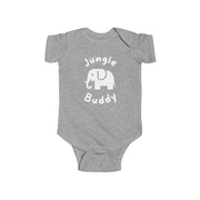 Cute Jungle Buddy Infant Bodysuit - Adorable Baby Onesie with Elephant Design