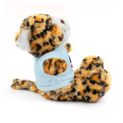 Cute Stuffed Animal with 'Love You' Tee - Perfect Gift for Kids and Beloved Ones