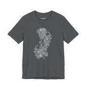 Mystical Floral Unisex Jersey Tee - Perfect for Nature Lovers