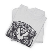 Unisex Heavy Cotton Tee - Fierce Guardian Graphic T-Shirt