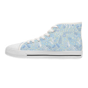 Floral Print Women's High Top Sneakers - Stylish & Comfortable Footwear