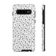 Cute Dog Pattern Samsung Galaxy Phone Case - Tough Cases for Pet Lovers