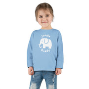 Cute Jungle Buddy Toddler Long Sleeve Tee - Perfect for Adventure-Loving Kids