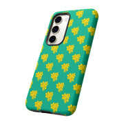 Vibrant Floral Samsung Galaxy Phone Case - Tough Cases for Style and Protection