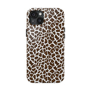 Stylish Leopard Print Tough Phone Case - Durable Protection for Your Device