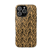 Wild Tiger Print Tough Phone Case - Stylish and Durable