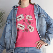 Retro Music Unisex Heavy Cotton Tee