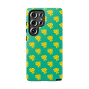 Vibrant Floral Samsung Galaxy Phone Case - Tough Cases for Style and Protection