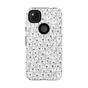 Cute Dog Pattern Google Pixel Phone Case - Tough Cases for Pet Lovers