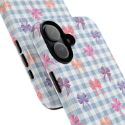 Cute Bow Pattern iPhone Case - Tough Cases for Girls & Women