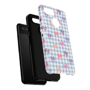 Bow-Patterned Google Pixel Phone Case - Stylish Protection for Your Device