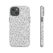 Cute Dog Pattern iPhone Case – Tough Cases for Pet Lovers