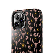 Gothic Skull Tough Phone Case - Durable Design for Alternative Style Lovers