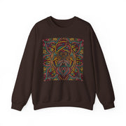 Vibrant Bohemian Unisex Crewneck Sweatshirt - Colorful Artistic Design