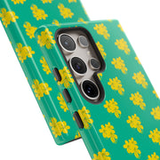 Vibrant Floral Samsung Galaxy Phone Case - Tough Cases for Style and Protection