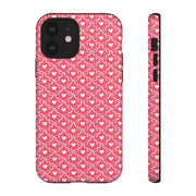Tough Cases - Cute Pink Hearts iPhone Case for Valentine’s Day