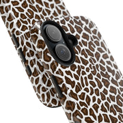 Stylish Leopard Print Tough Phone Case - Durable Protection for Your Device