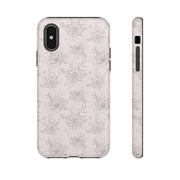 Floral Tough iPhone Case - Durable Protection with Elegant Design