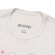 Cute Cat Devotion Unisex Short Sleeve Tee - Fun & Playful T-Shirt for Cat Lovers