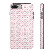 Cute Heart Pattern iPhone Case - Tough & Stylish Smartphone Cover