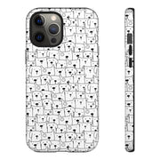 Cute Dog Pattern iPhone Case – Tough Cases for Pet Lovers