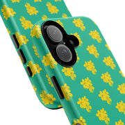 Vibrant Floral Tough Case for iPhone - Stylish Protective Cover