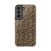 Leopard Print Tough Phone Case - Stylish & Durable Protection for Your Device