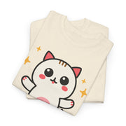 Cute Cat Printed Unisex Heavy Cotton Tee