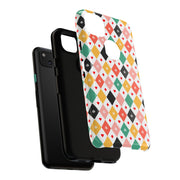 Colorful Diamond Pattern Google Pixel Phone Case - Tough Cases
