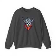 Viking Skull Crewneck Sweatshirt - Unisex Heavy Blend™