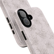 Floral Tough iPhone Case - Durable Protection with Elegant Design