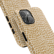 Stylish Tough Phone Case with Trendy Giraffe Pattern