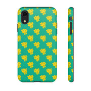 Vibrant Floral Tough Case for iPhone - Stylish Protective Cover