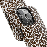 Stylish Leopard Print Tough Phone Case - Durable Protection for Your Device