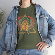 Vintage Beetle Wings Unisex Heavy Cotton Tee