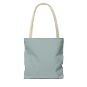 Chic Polka Dot Tote Bag - Aqua Blue Reusable Shopping Bag