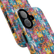 Playful Cat iPhone Case - Tough & Colorful Design
