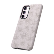 Floral Tough Samsung Galaxy Phone Case - Durable Design for Nature Lovers