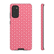 Cute Heart Pattern Samsung Galaxy Phone Case - Tough Protection for Everyday Use