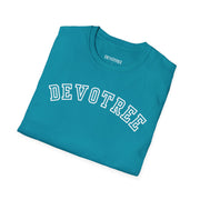 Devotree Unisex Softstyle T-Shirt | Casual Comfort with Trendy Text | Perfect for Gifts & Everyday Wear