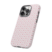 Cute Heart Pattern iPhone Case - Tough & Stylish Smartphone Cover