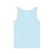 St. Patrick's Day Cat Tank Top – 'Who Needs Luck' Unisex Garment-Dyed Tee