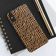 Wild Tiger Print Tough Phone Case – Durable Protection for Adventurers